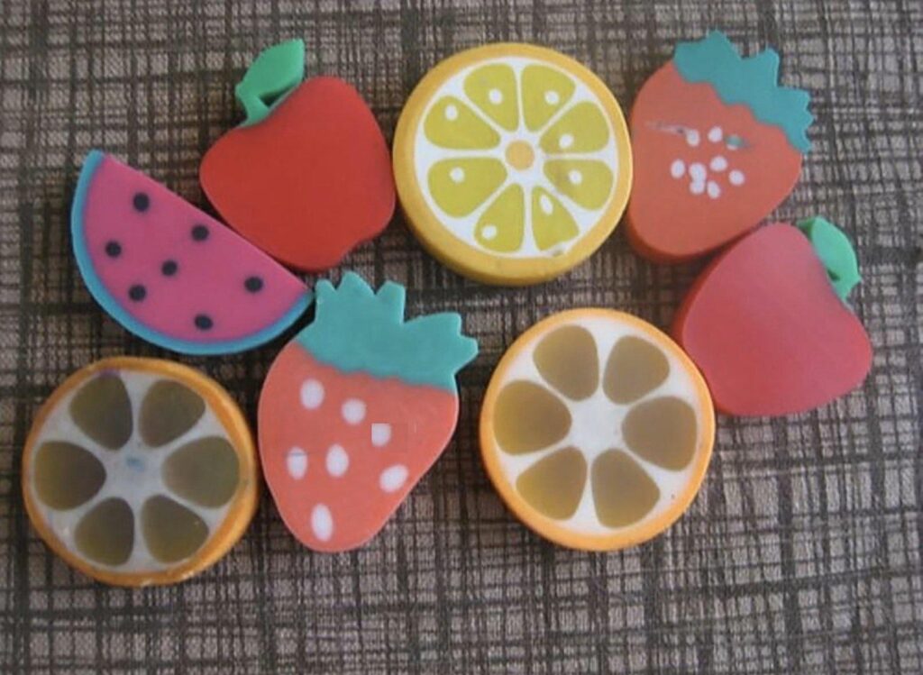 Scented erasers