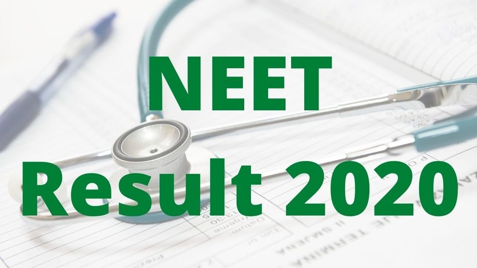 neet result 2020 date and time