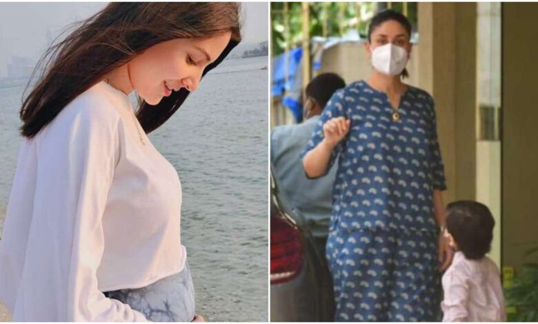 Anushka and Kareena flaunting their baby bumps