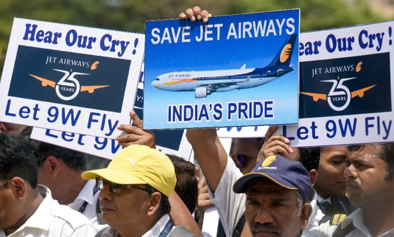 Jet Airways employee strike