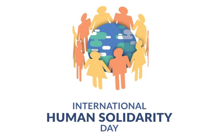 International Human Solidarity Day 2020
