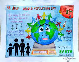population day drawings