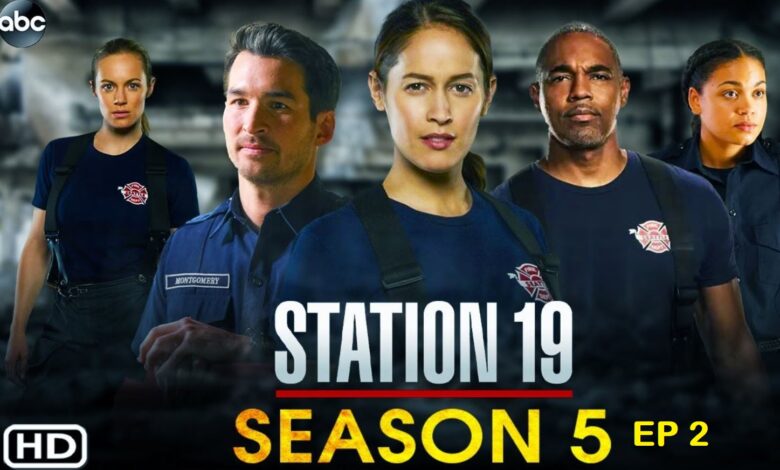 Station 19 Season 5 Poster with Main Cast from ABC