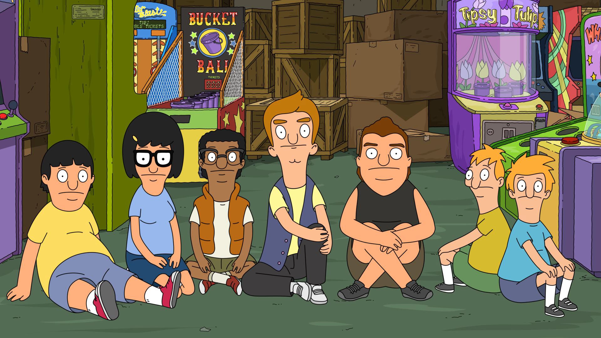Bob's Burgers: Everyone sitting for a story