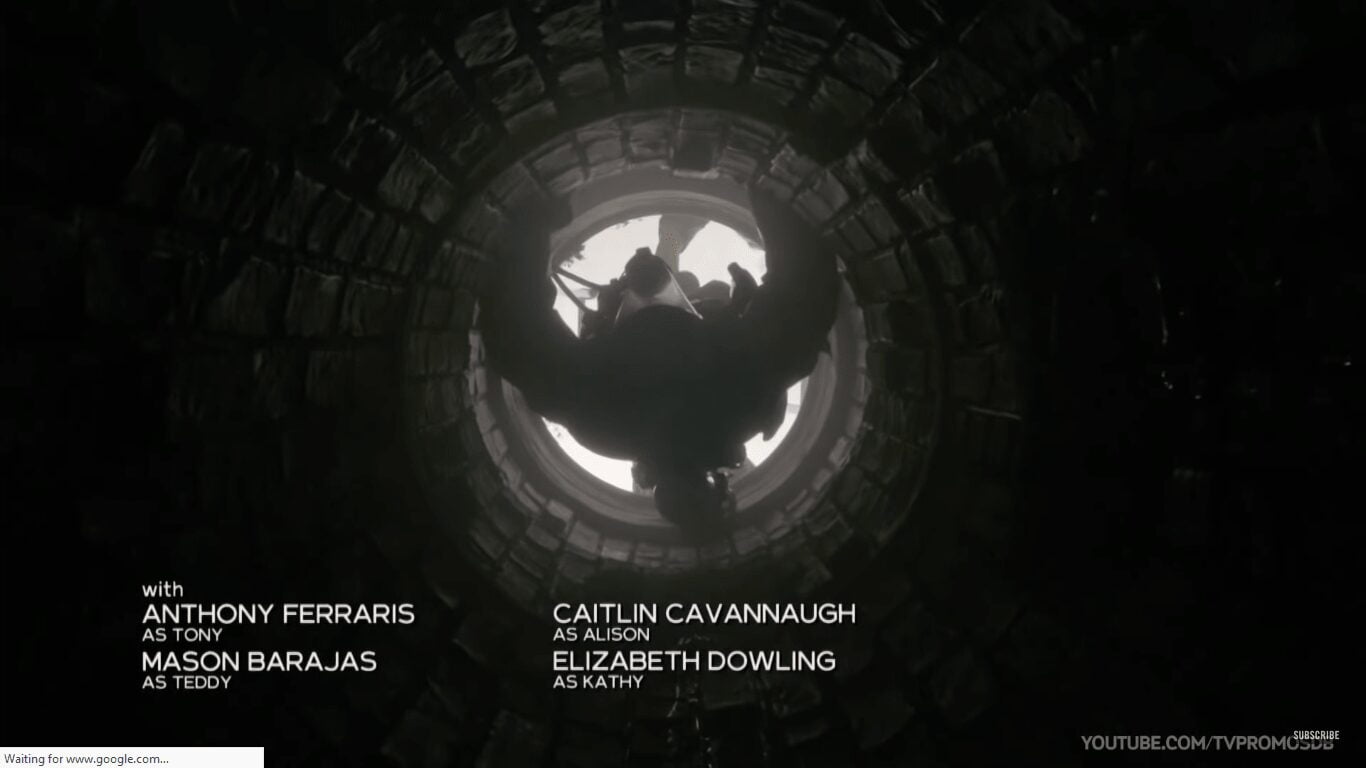 Firefighter rescuing person stuck in a hole. Chicago Fire Season 10