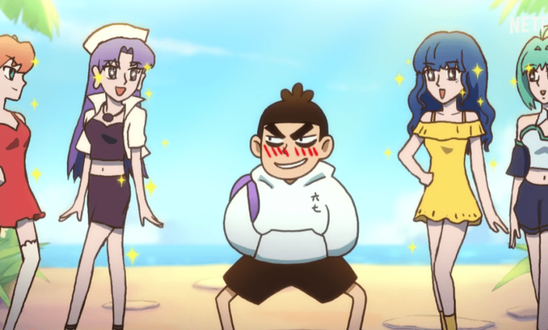 Seven flirting with girls at beach