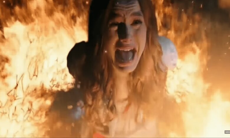 Cheryl Blossom Burning in Riverdale Season 5 Finale