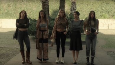 Juanita Arias, Sofia Engberg, Oka Giner, Renata Notni, Zuria Vega in'The Five Juanas'. Image Credits: Netflix
