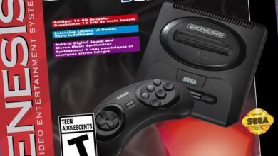 Photo of SEGA Genesis Mini 2 with a list of games. The Japanese prepare pearls