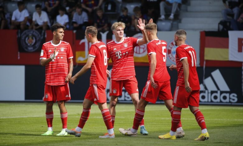 Bayern Juniors: 3-3 draw against Barcelona.  - Sports