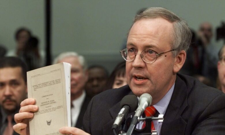 US: Former Clinton special counsel Kenneth Starr dies - Politics