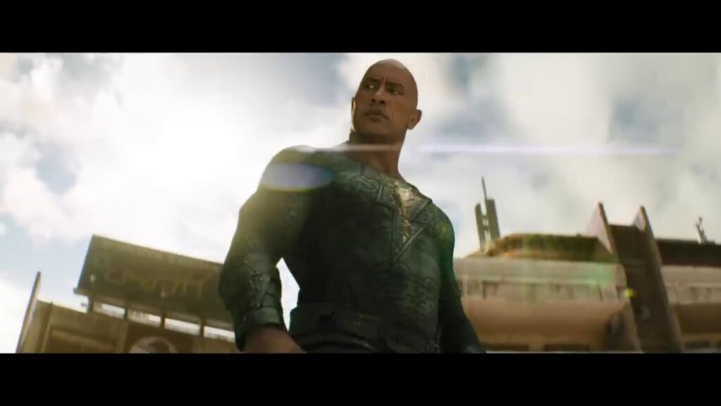 Scene from Black Adam Movie