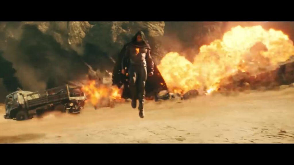 Scene from Black Adam Movie