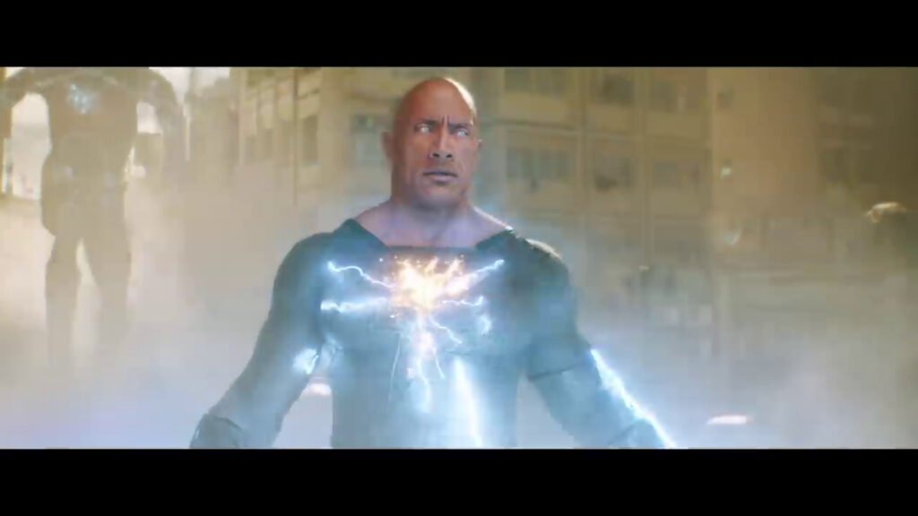 Scene from Black Adam Movie