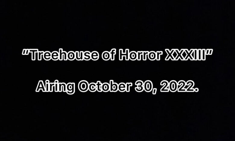 Treehouse Of Horror XXXIII
